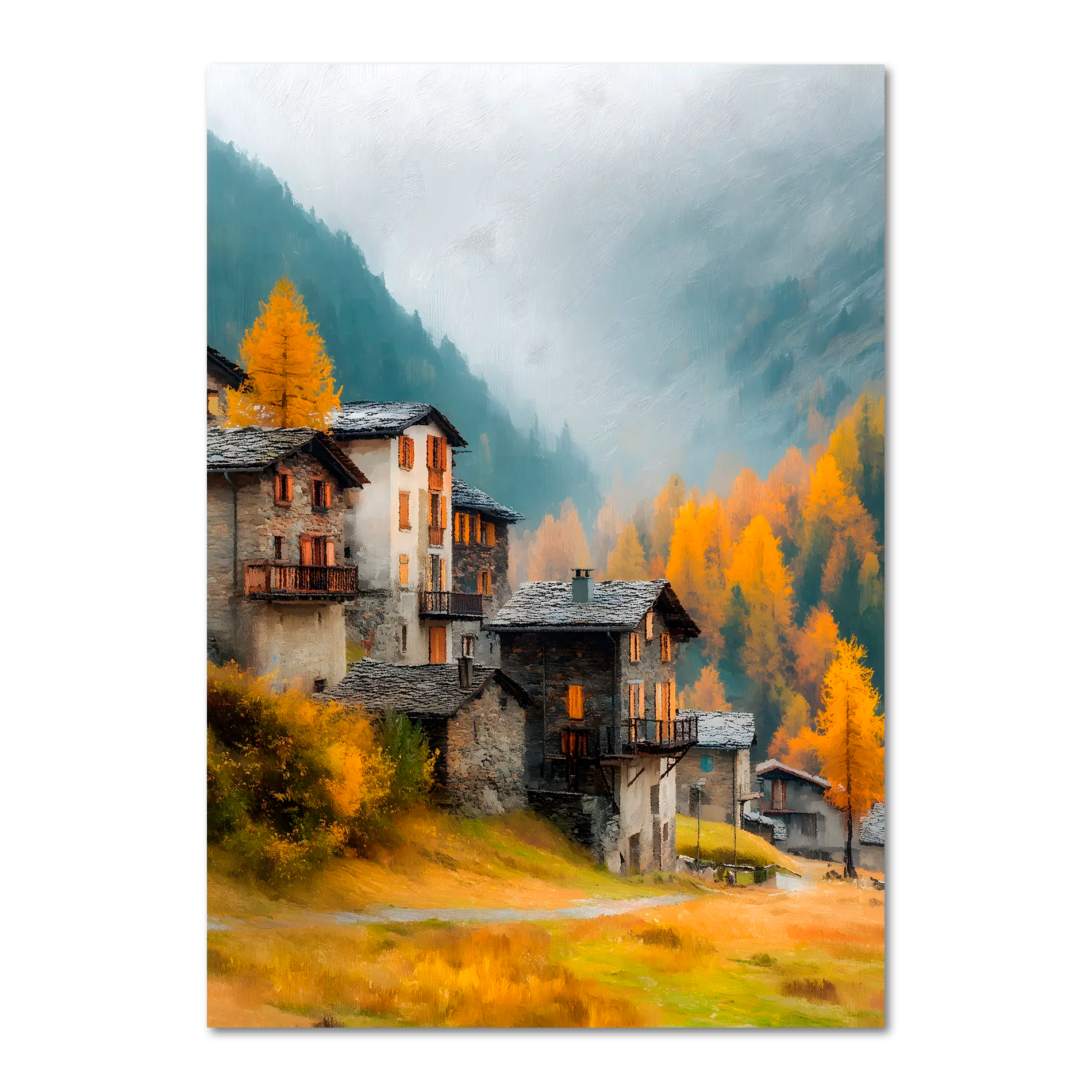 Alpenlichtfall - Poster 