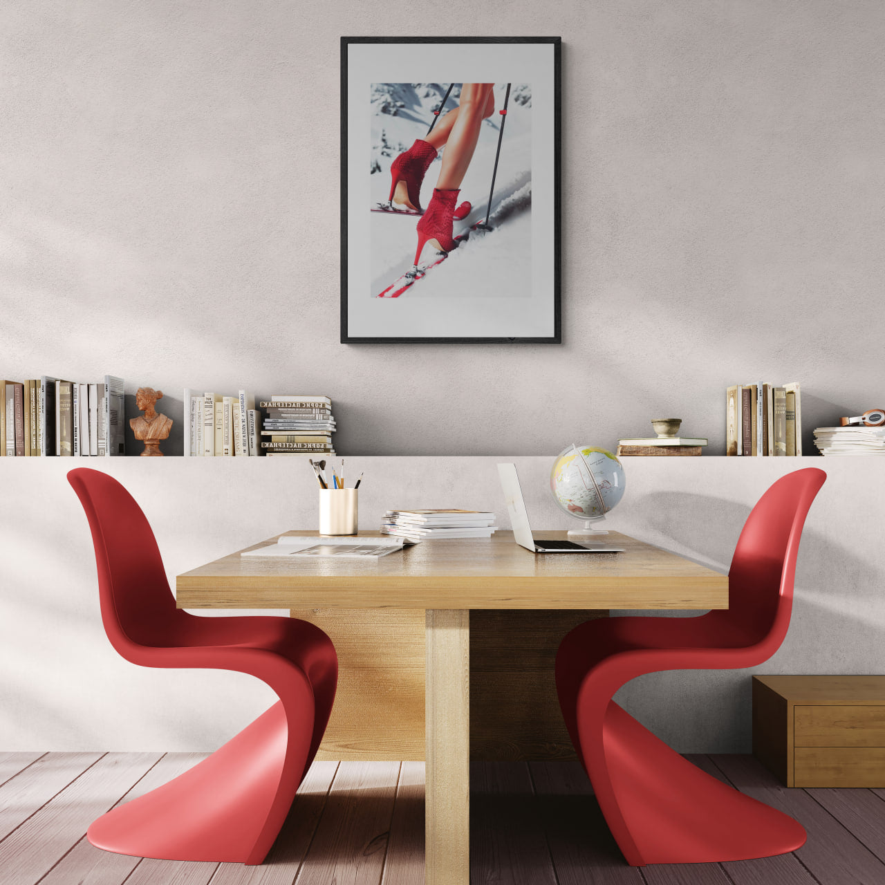 Alpine Podium - Poster