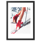 Podium alpin - Affiche