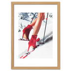 Podium alpin - Affiche