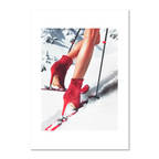 Podium alpin - Affiche