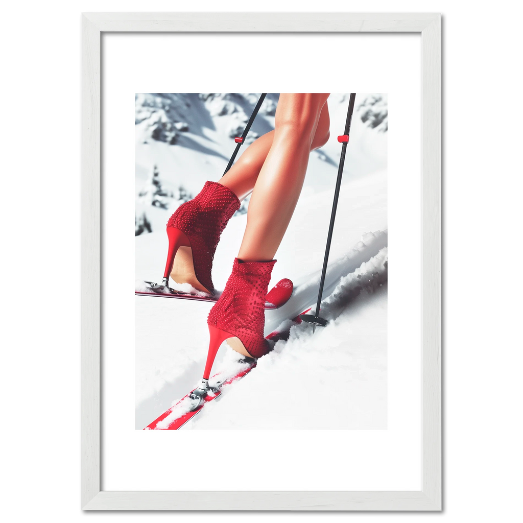 Podium alpin - Affiche