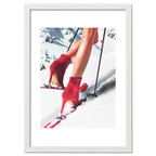 Podium alpin - Affiche