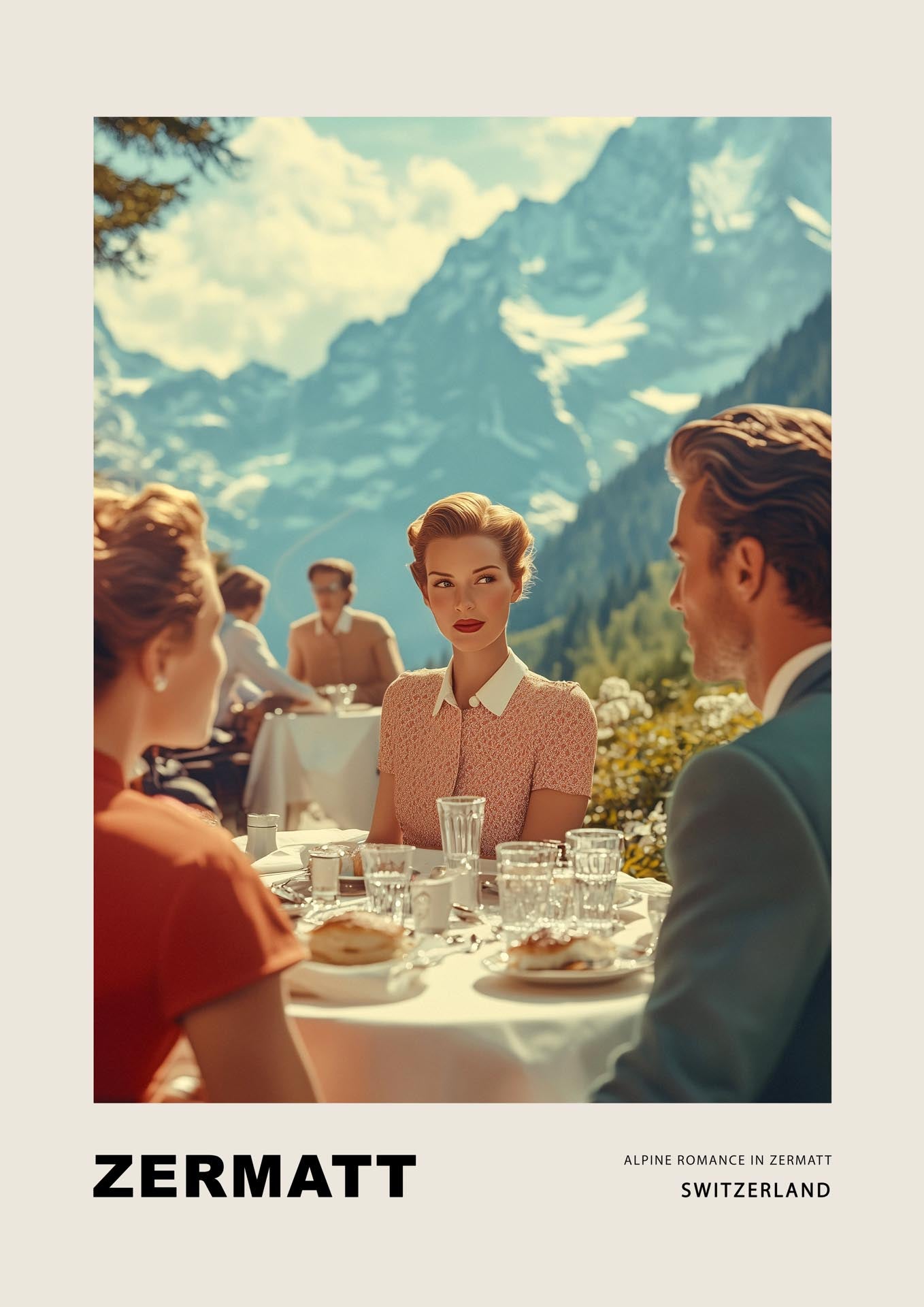 Alpine Romance in Zermatt - Poster