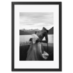 Alpensilhouette - Poster