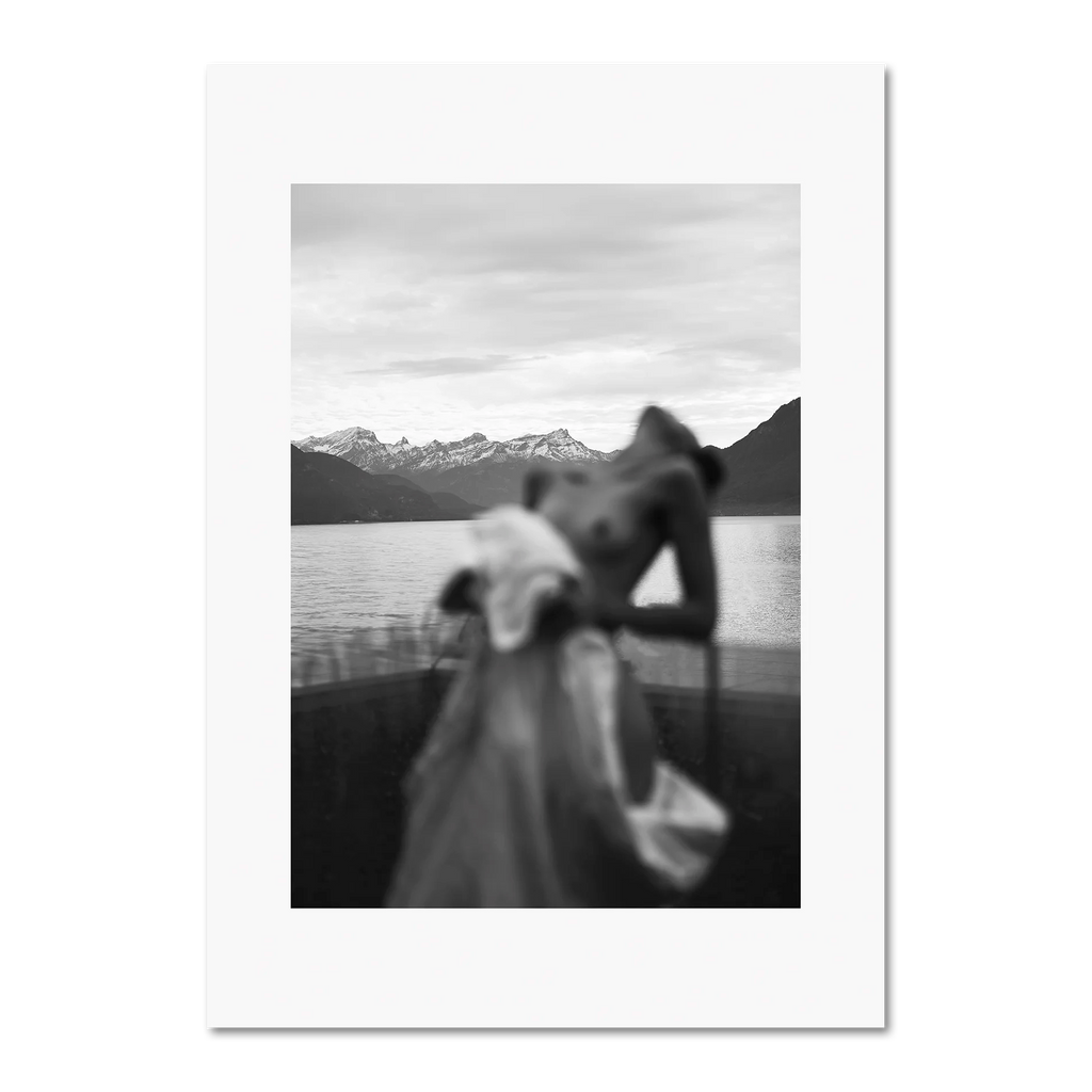 Alpensilhouette - Poster