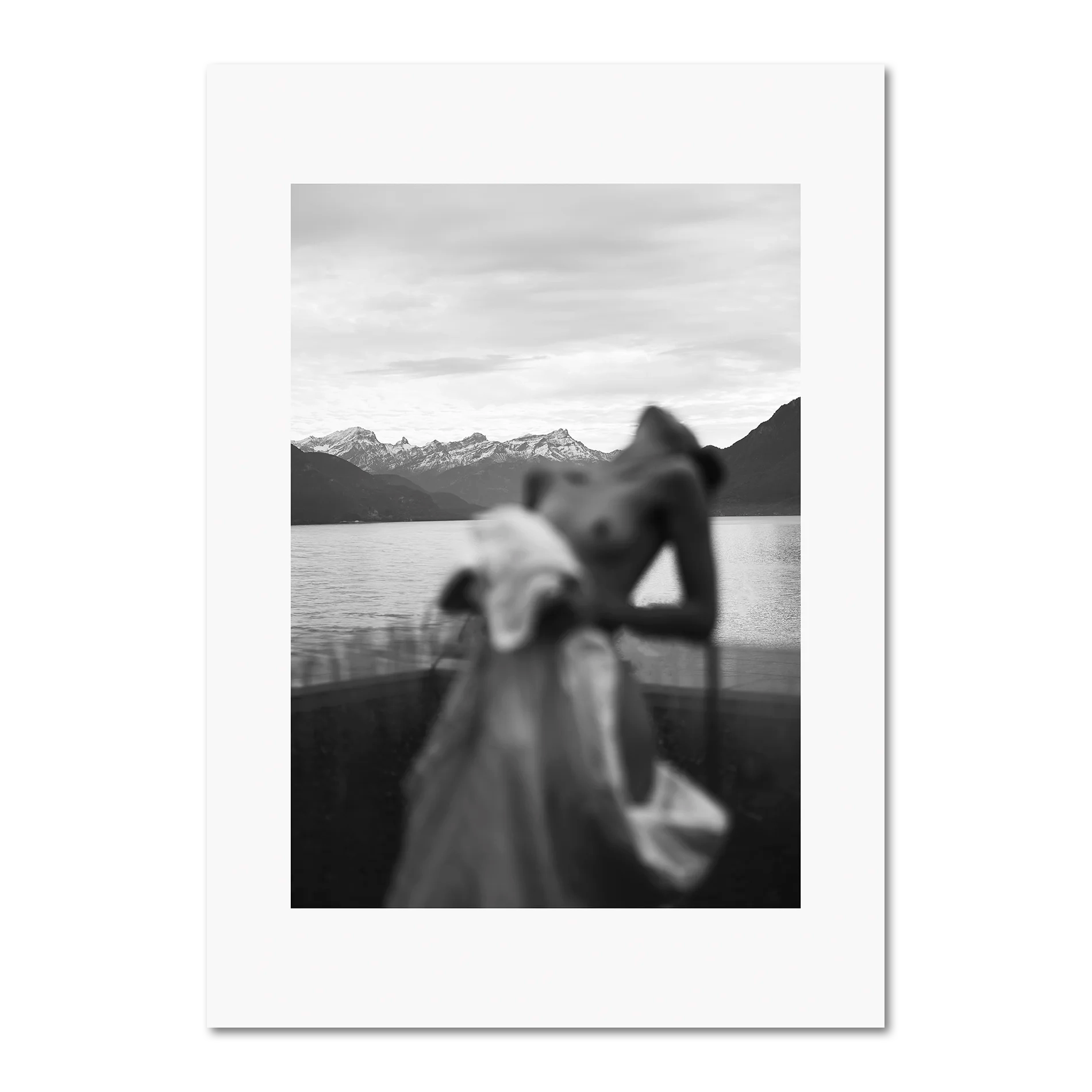 Alpensilhouette - Poster