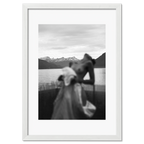 Alpensilhouette - Poster