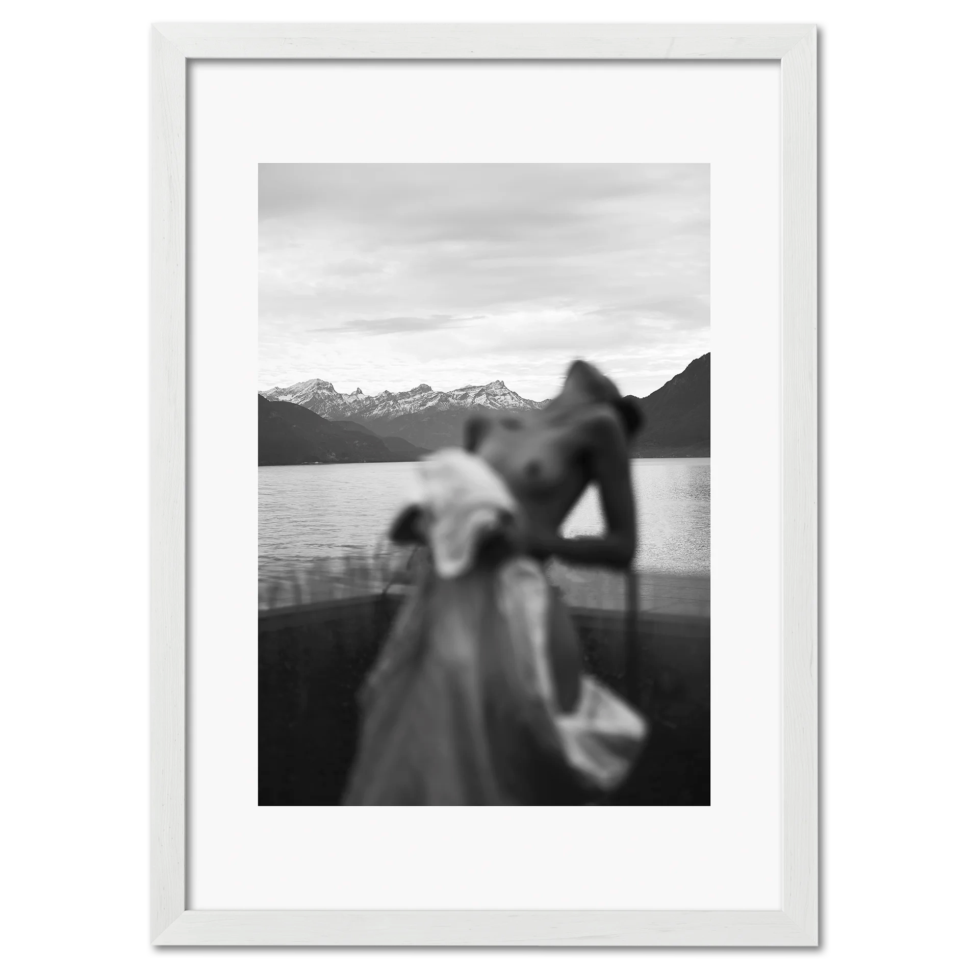 Alpensilhouette - Poster