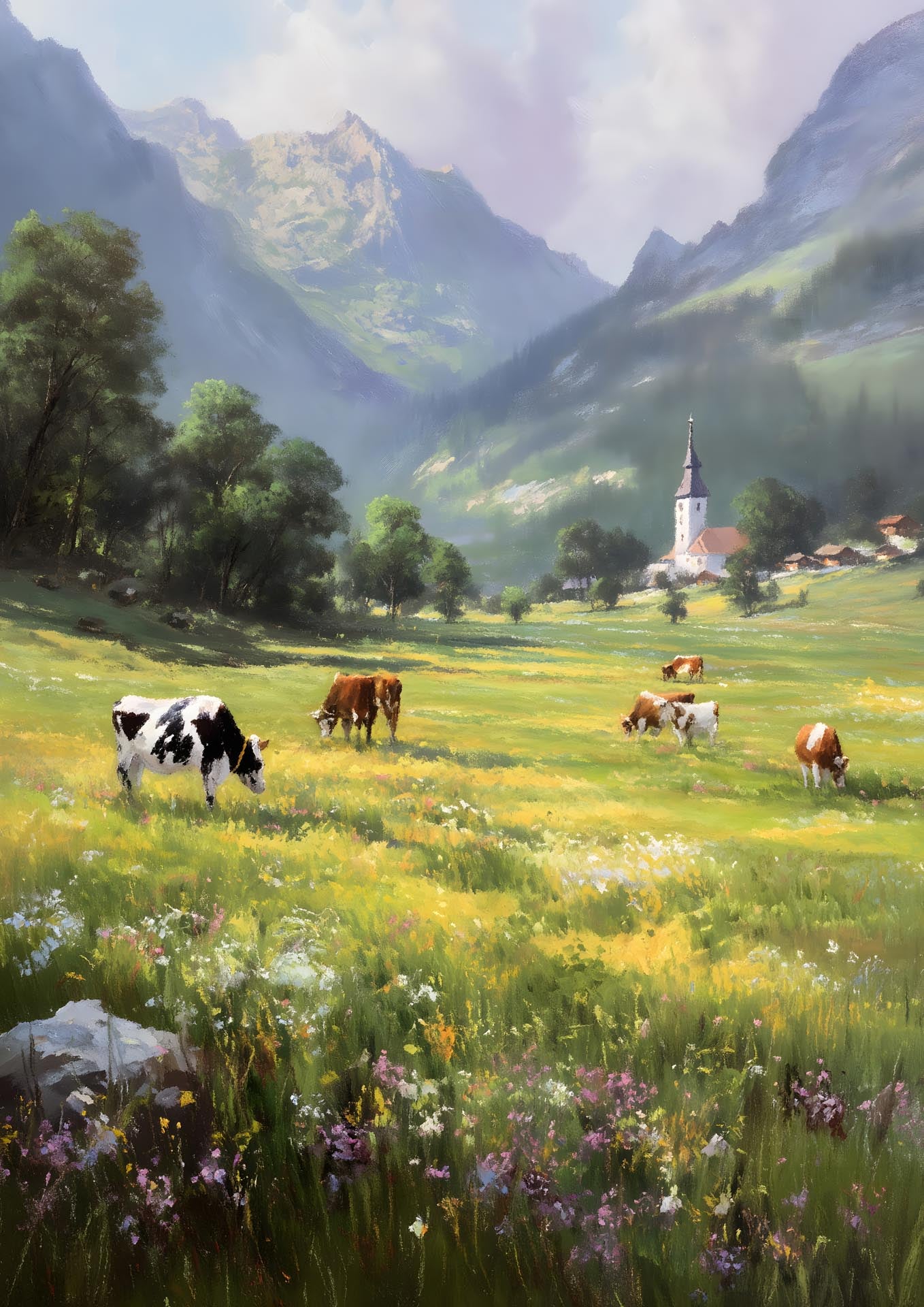 Alps Bellfield - Poster