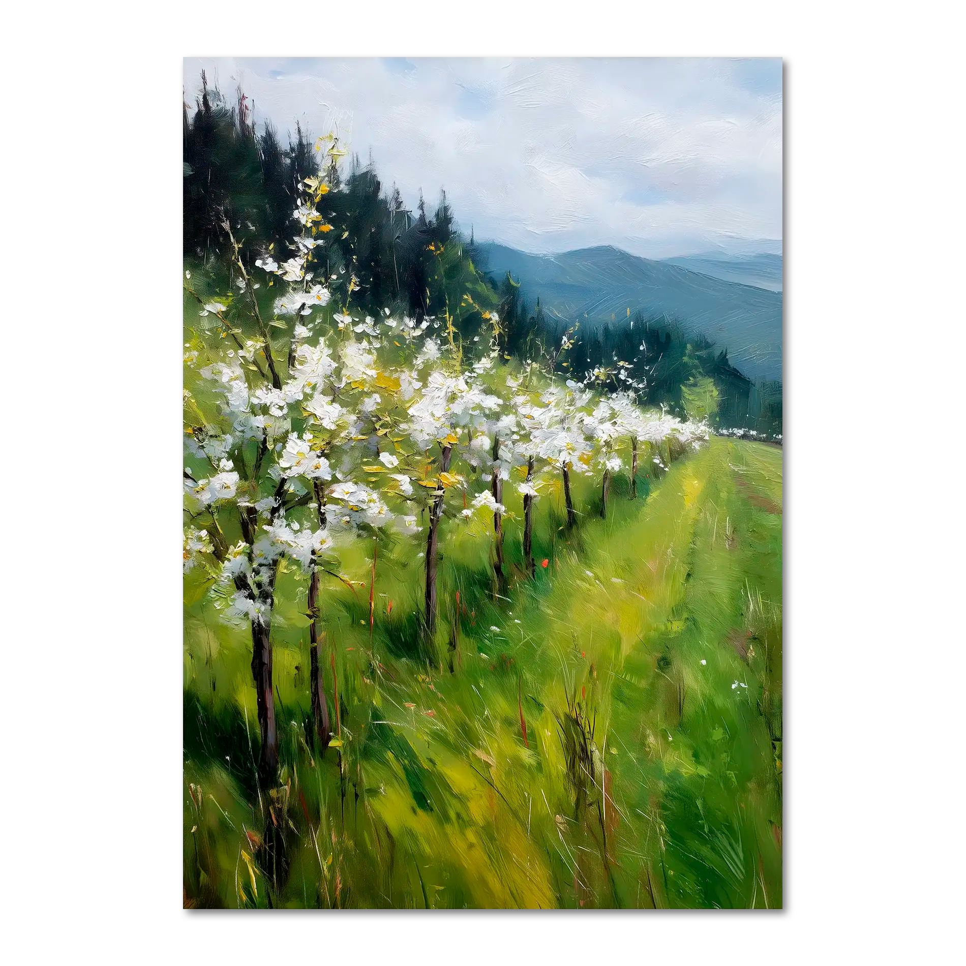Alpenblüte - Poster