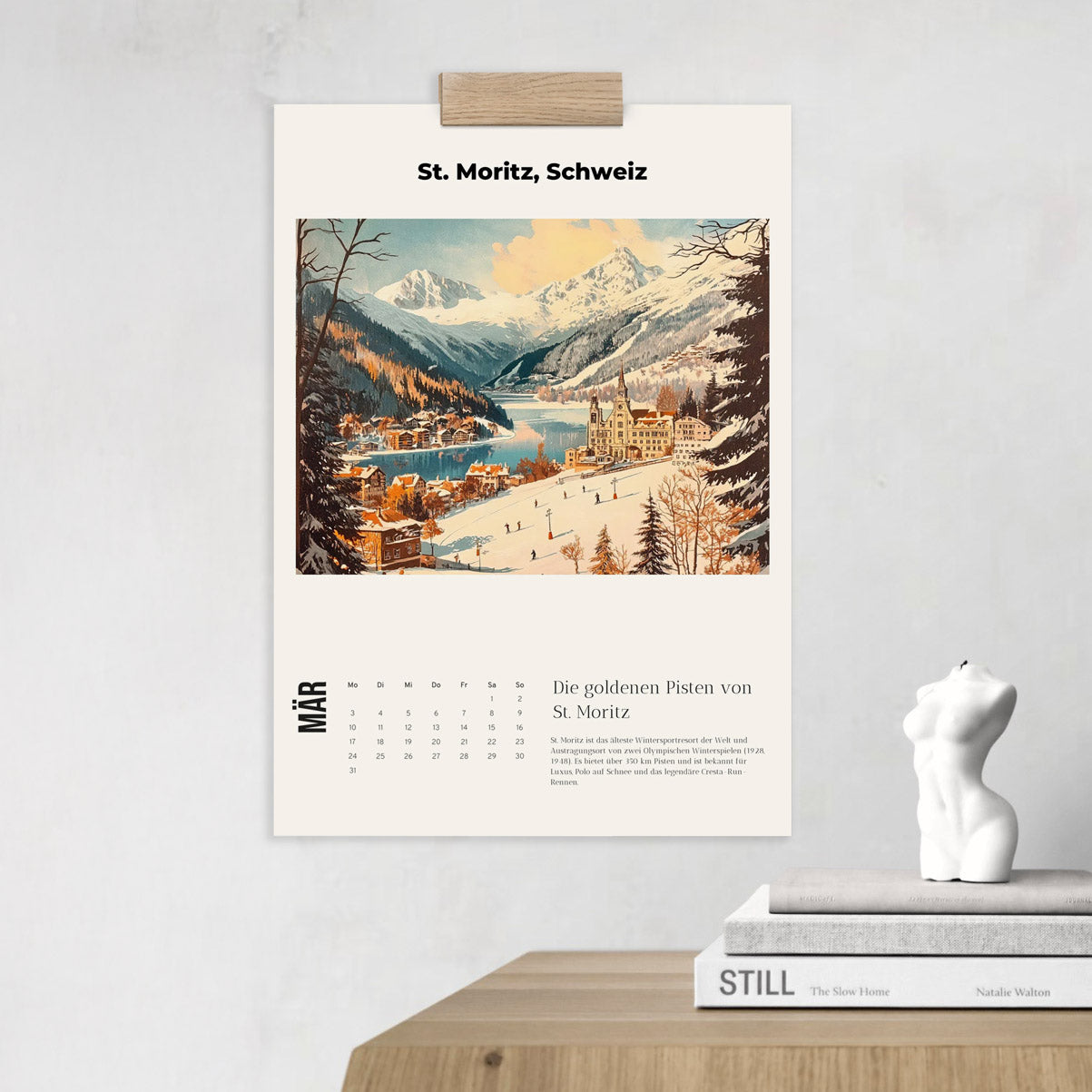 Alps Ski Calendar 2025