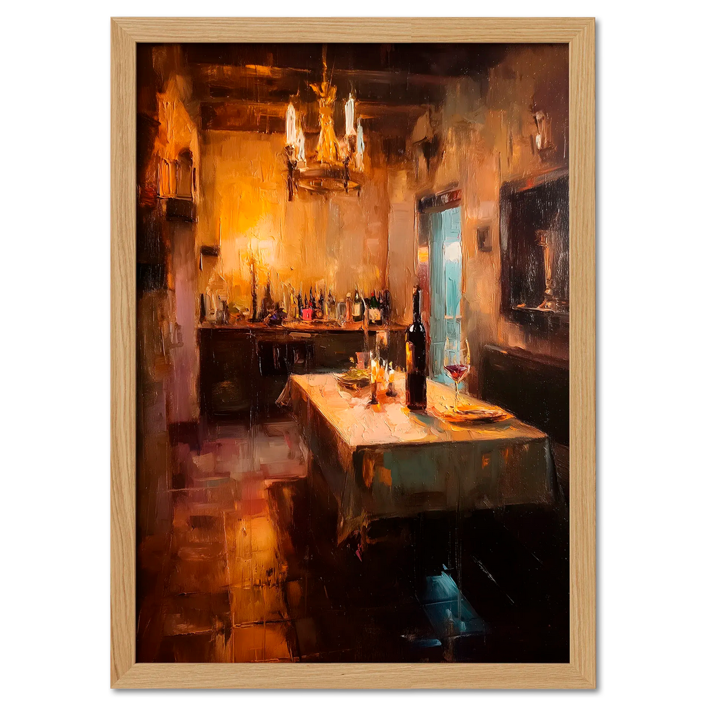 Alps Cellar - Poster