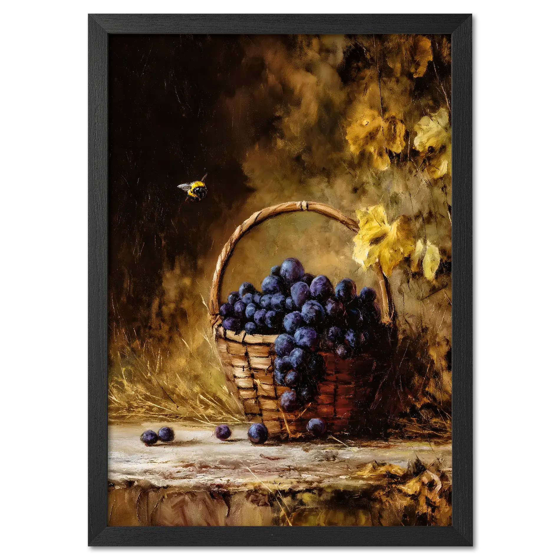 Alps Gilded Harvest - Poster