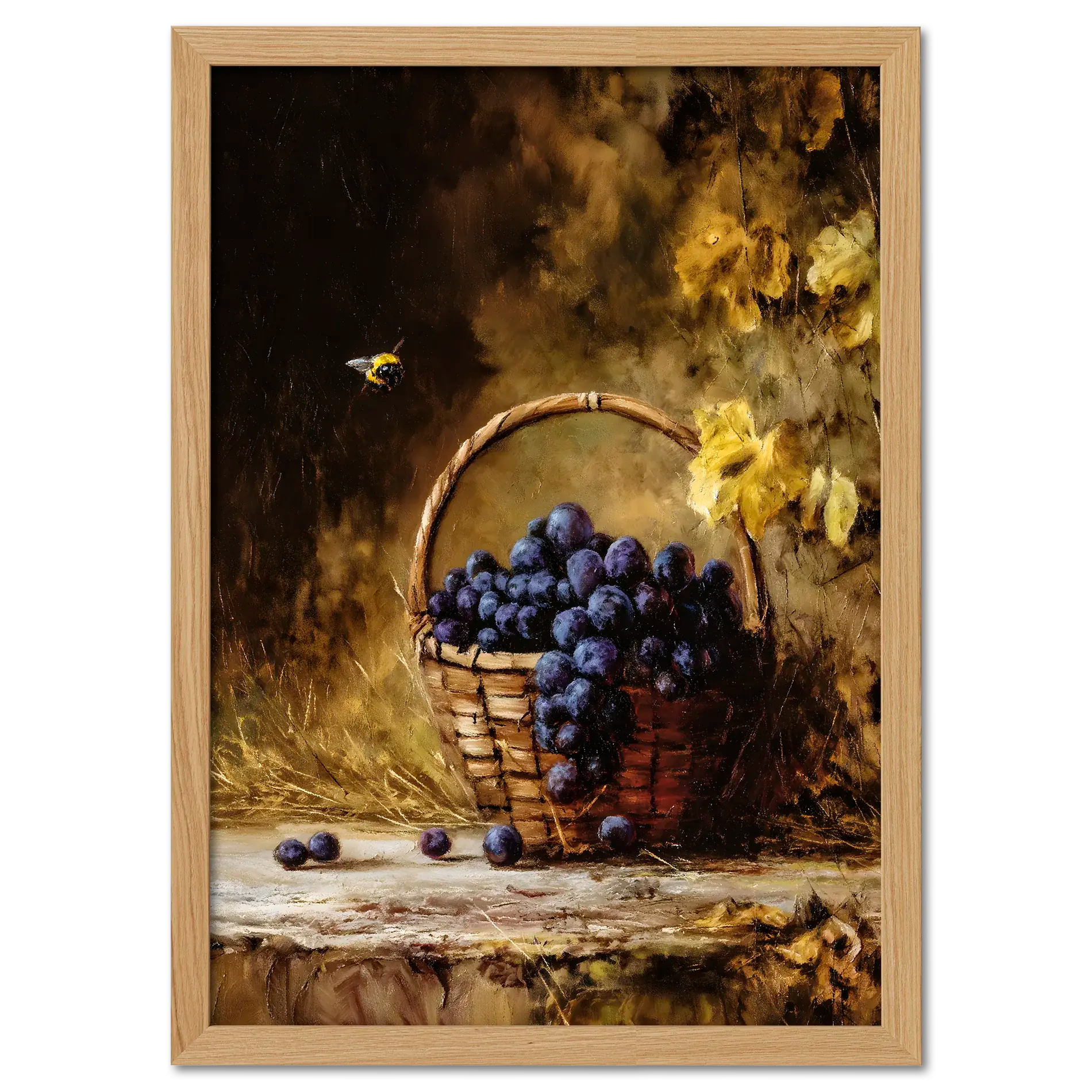 Alps Gilded Harvest - Poster