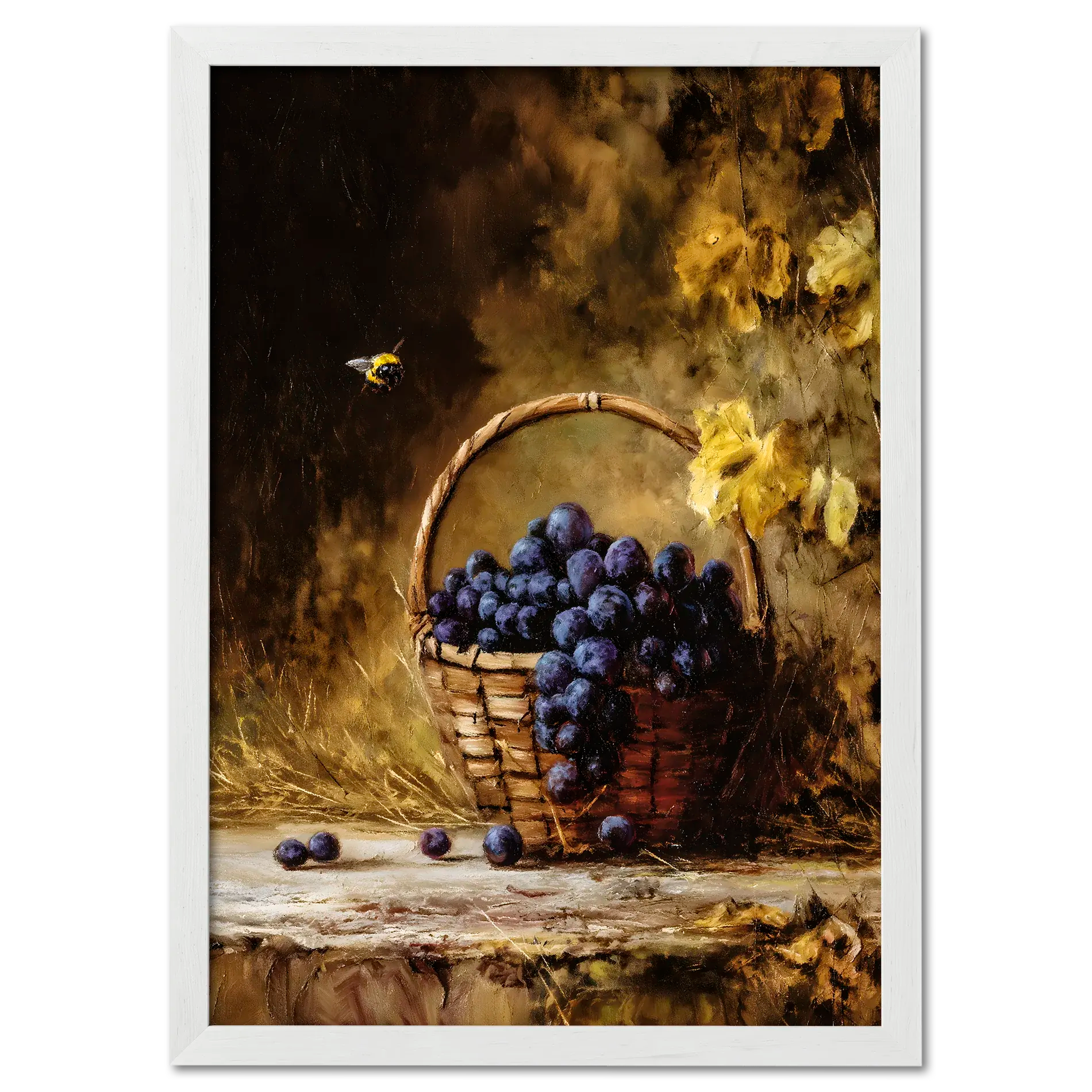 Alps Gilded Harvest - Poster