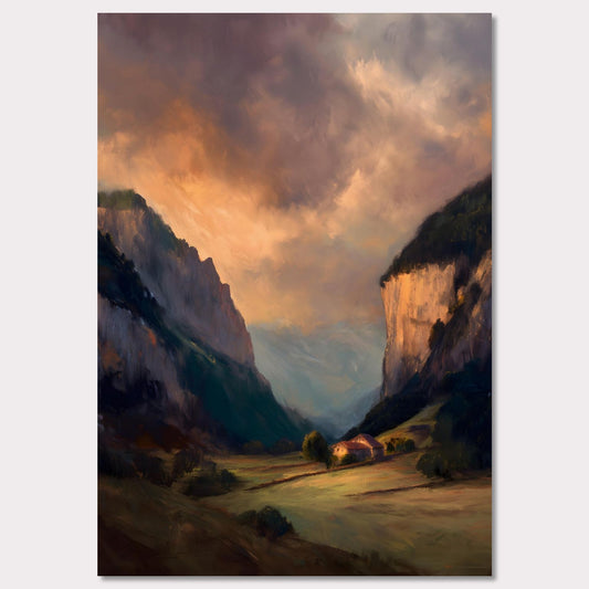 Poster titled 'Alps Haven' from ArtDarts