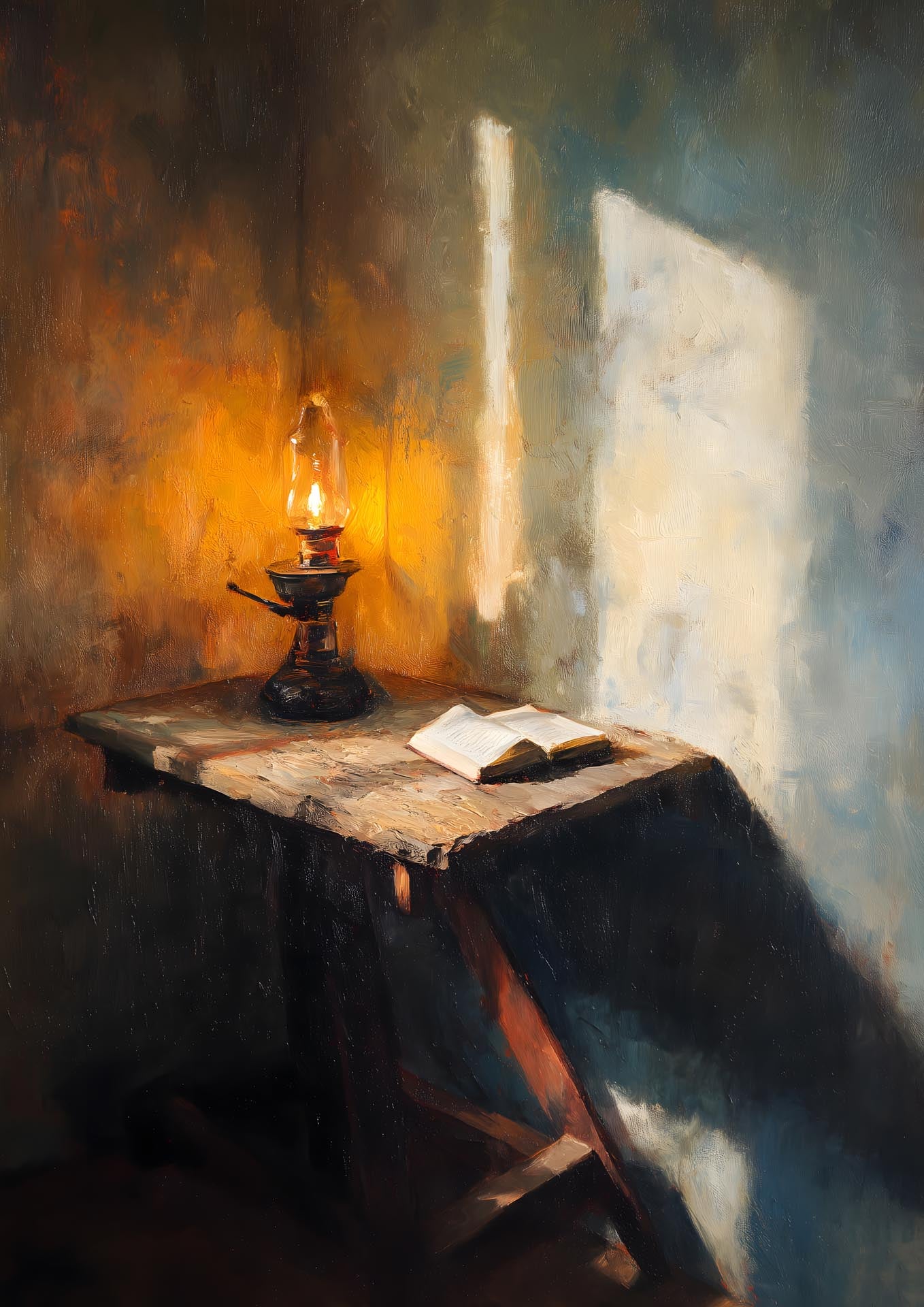 Alps Lantern - Poster