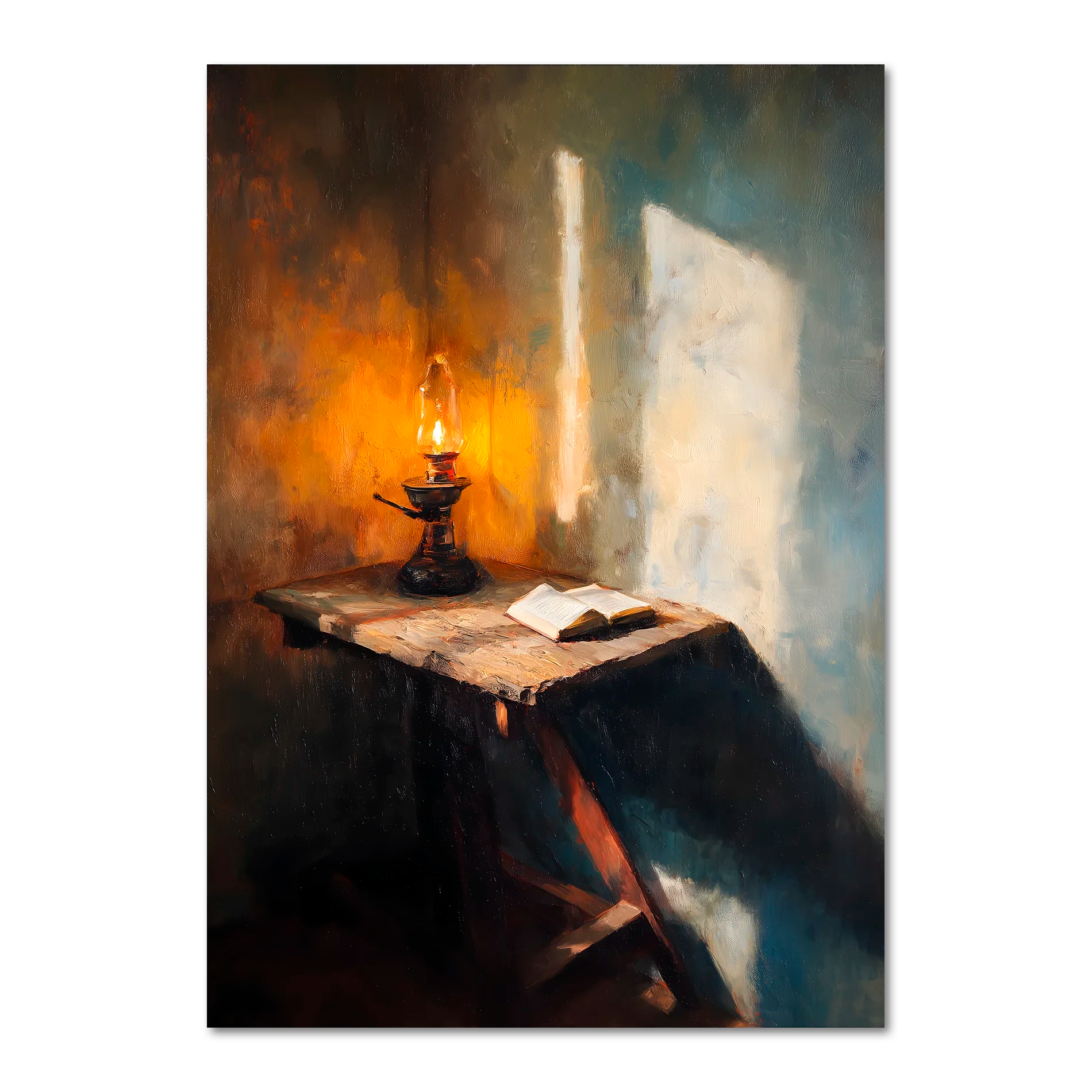 Alps Lantern - Poster