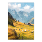 Affiche « Matin des Alpes »