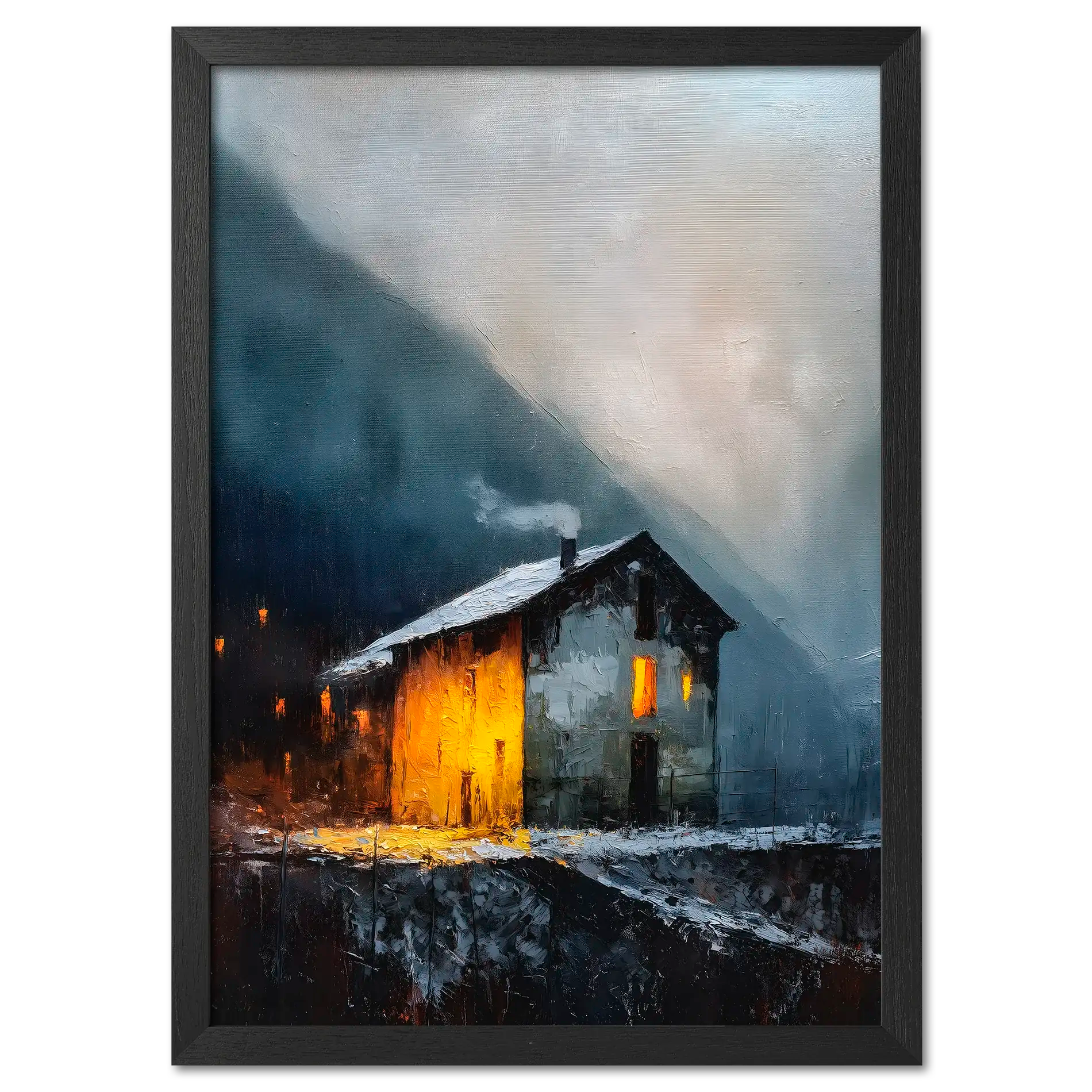 Alps Shelter - Poster