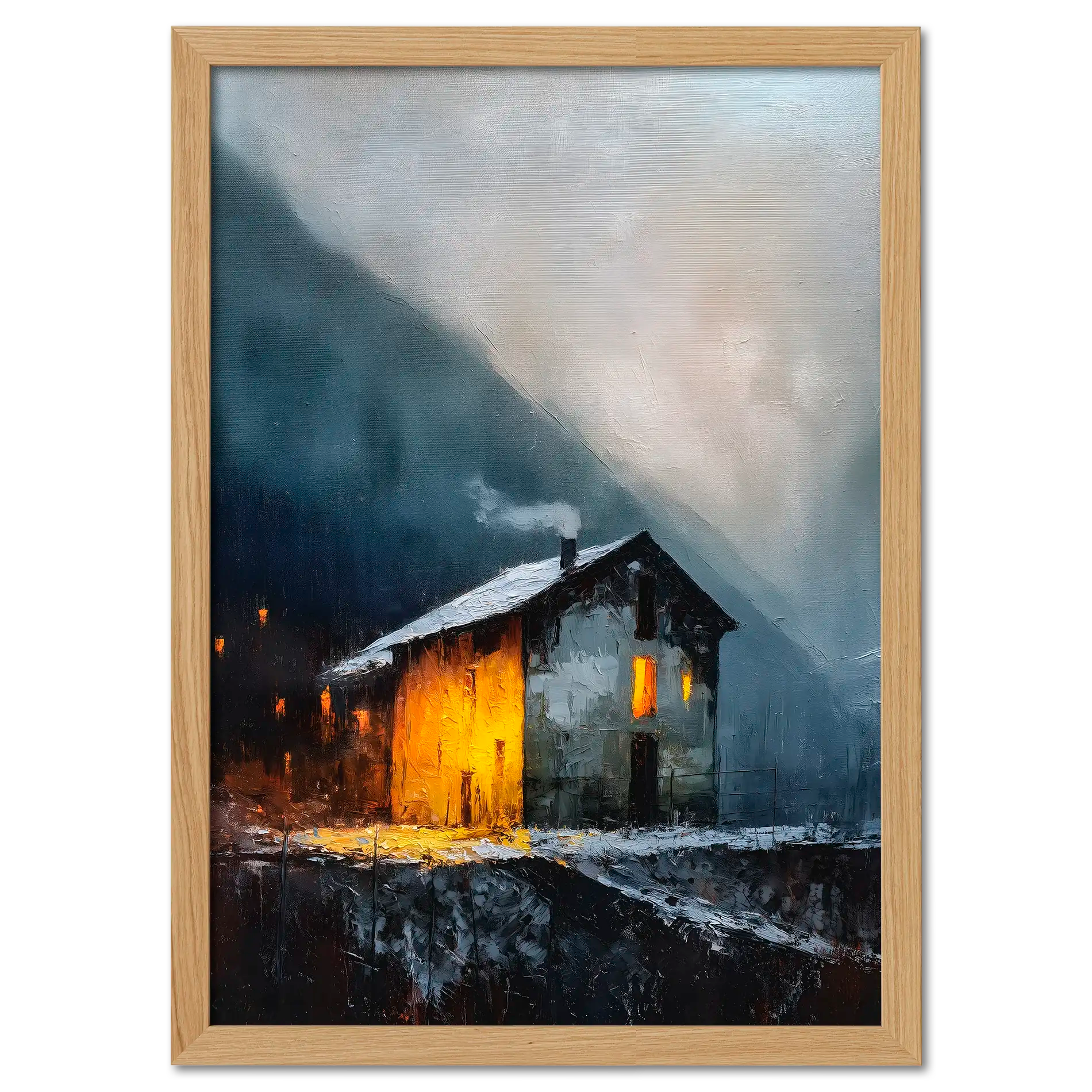 Alps Shelter - Poster