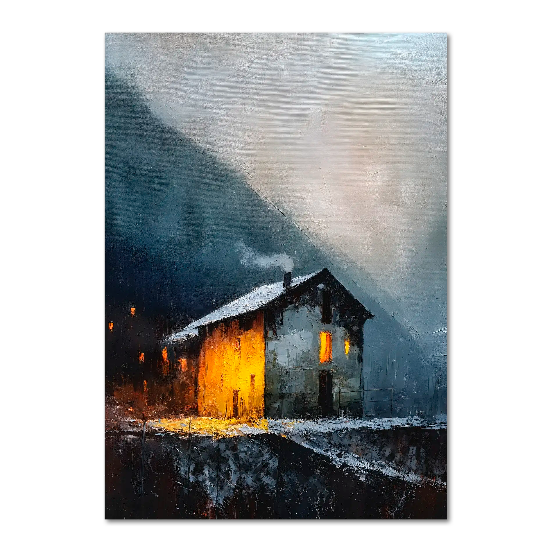 Alps Shelter - Poster