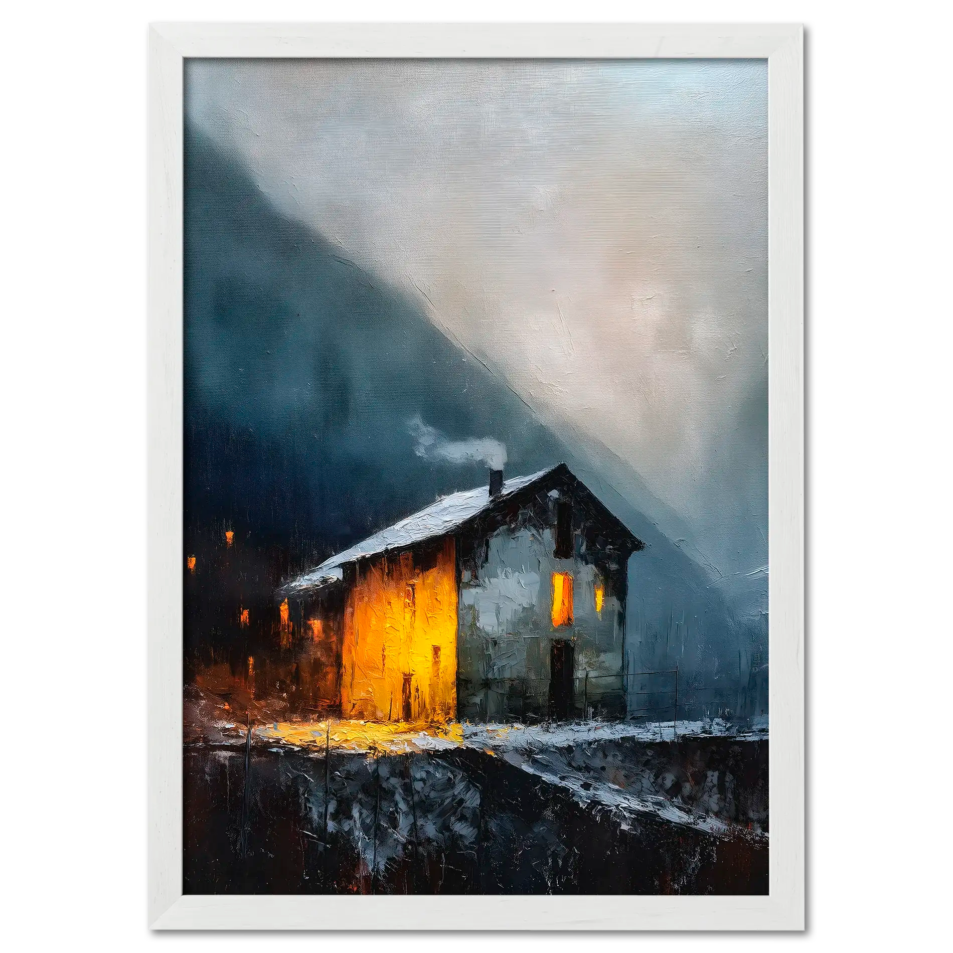 Alps Shelter - Poster