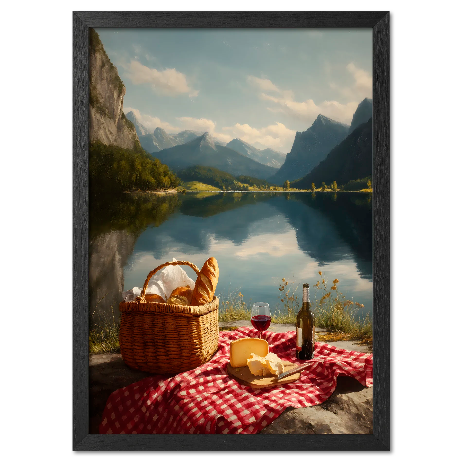 Alps Stillness - Poster