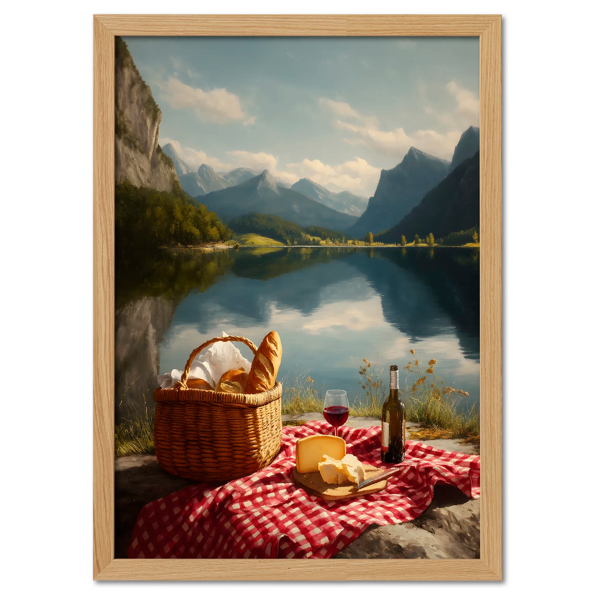 Alps Stillness - Poster