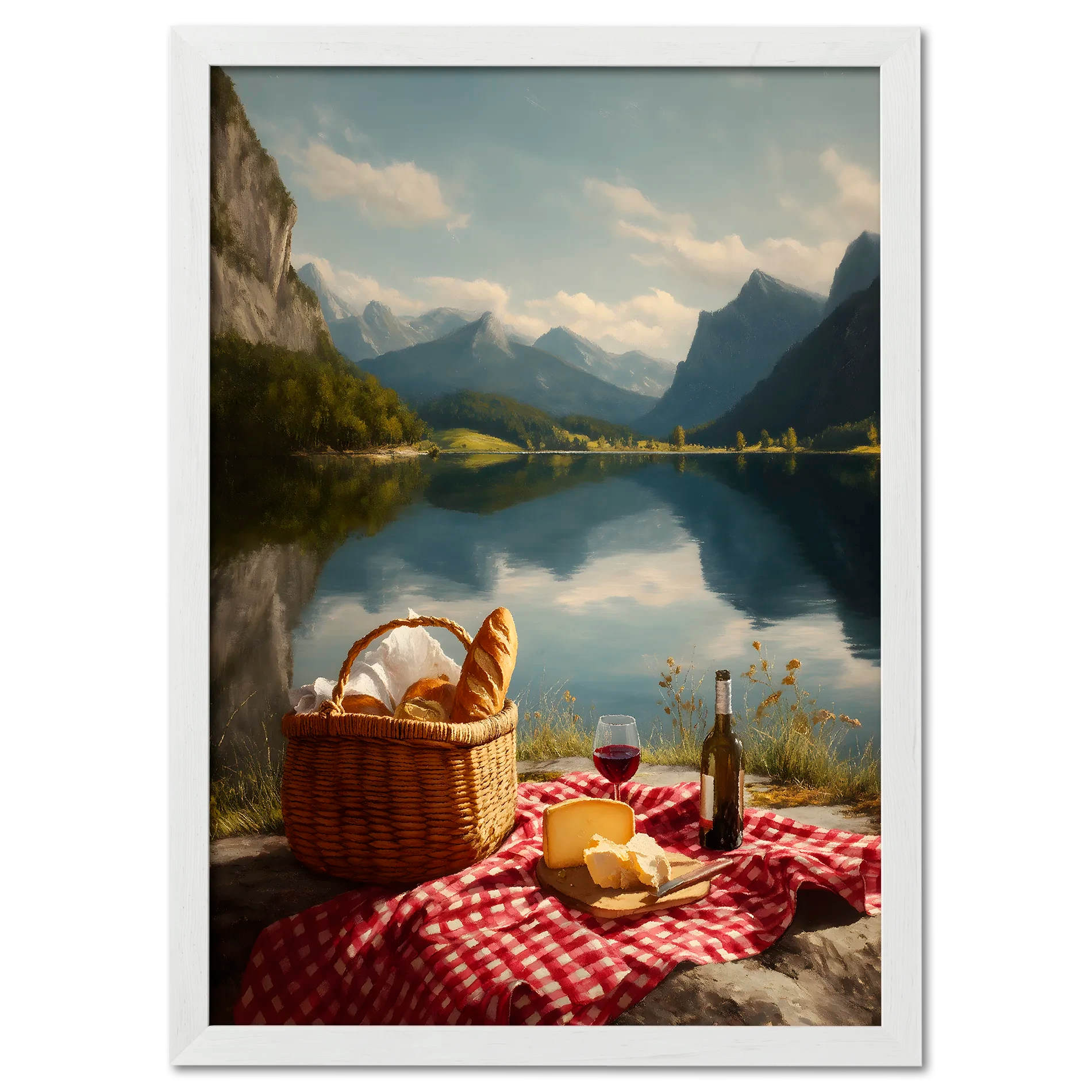 Alps Stillness - Poster