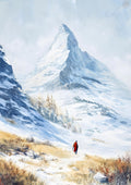 Approaching Matterhorn - Poster