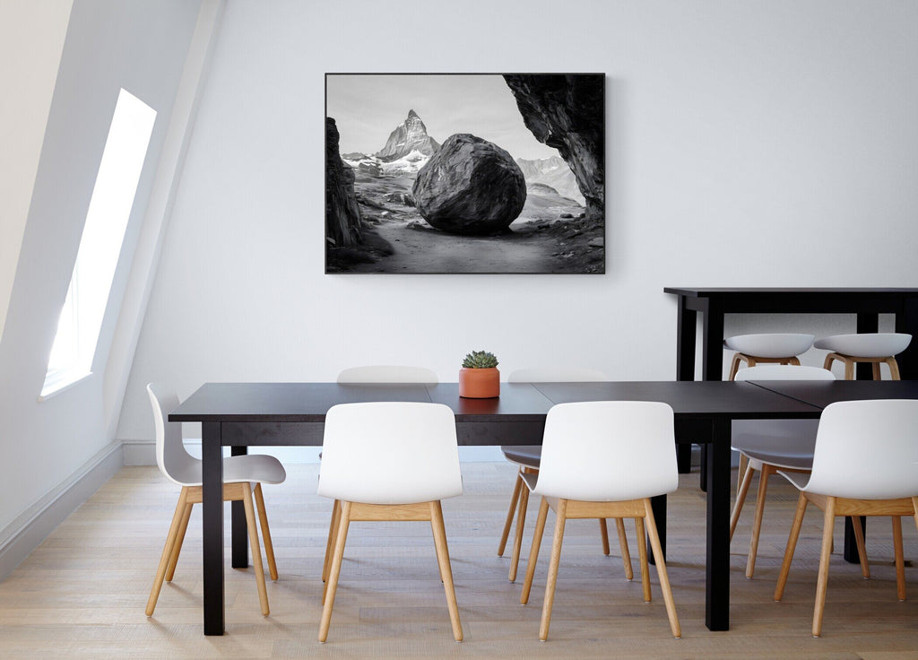 Balance of Stone – Alu-Dibond-Wandkunst