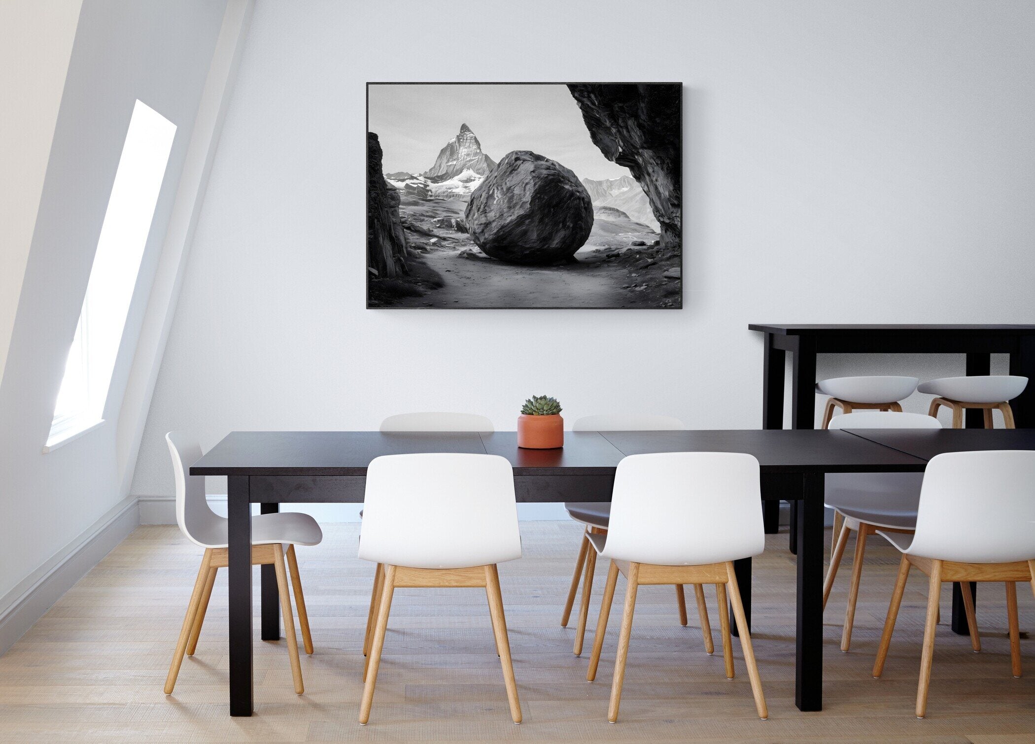 Balance of Stone – Alu-Dibond-Wandkunst