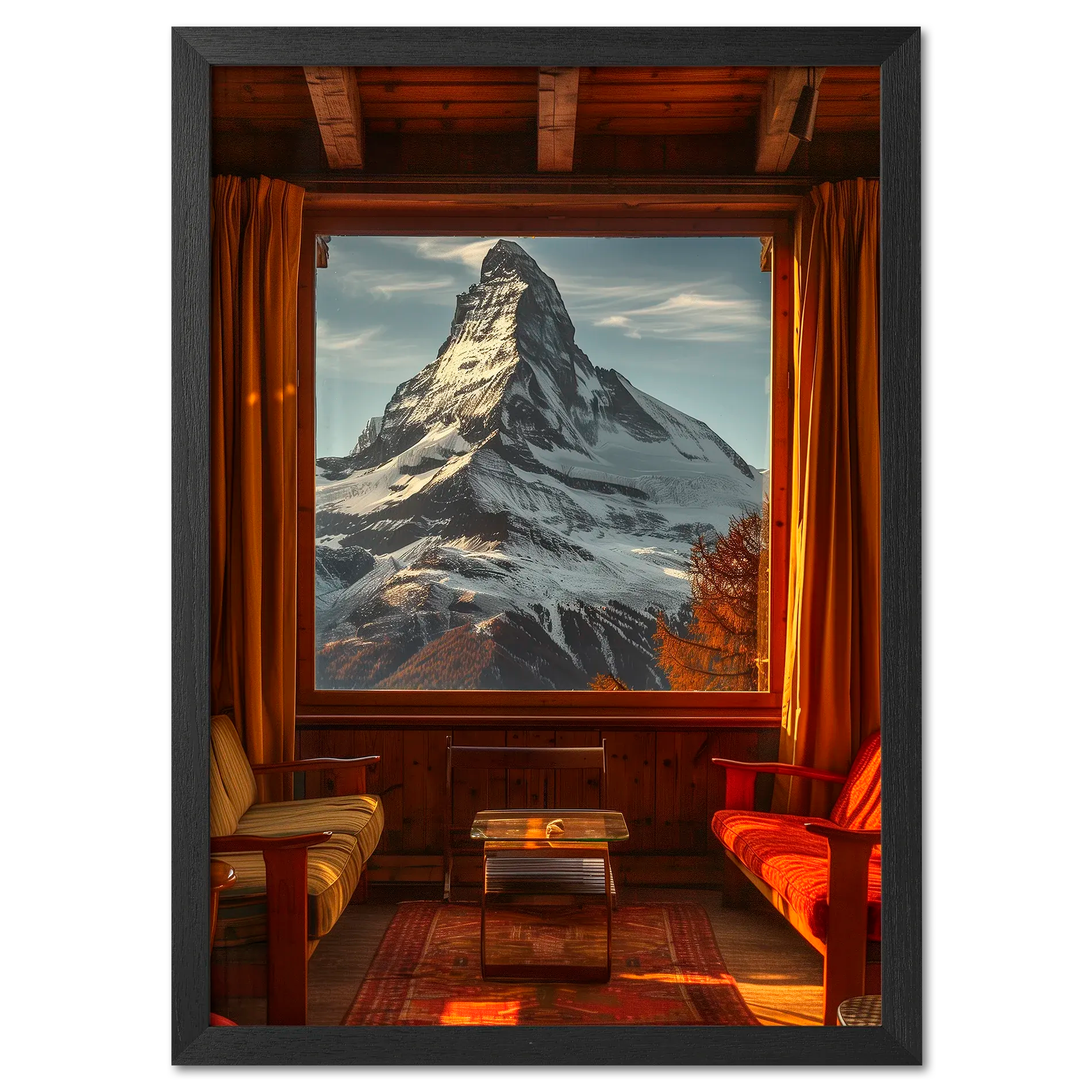 Chalet with a View - Poster