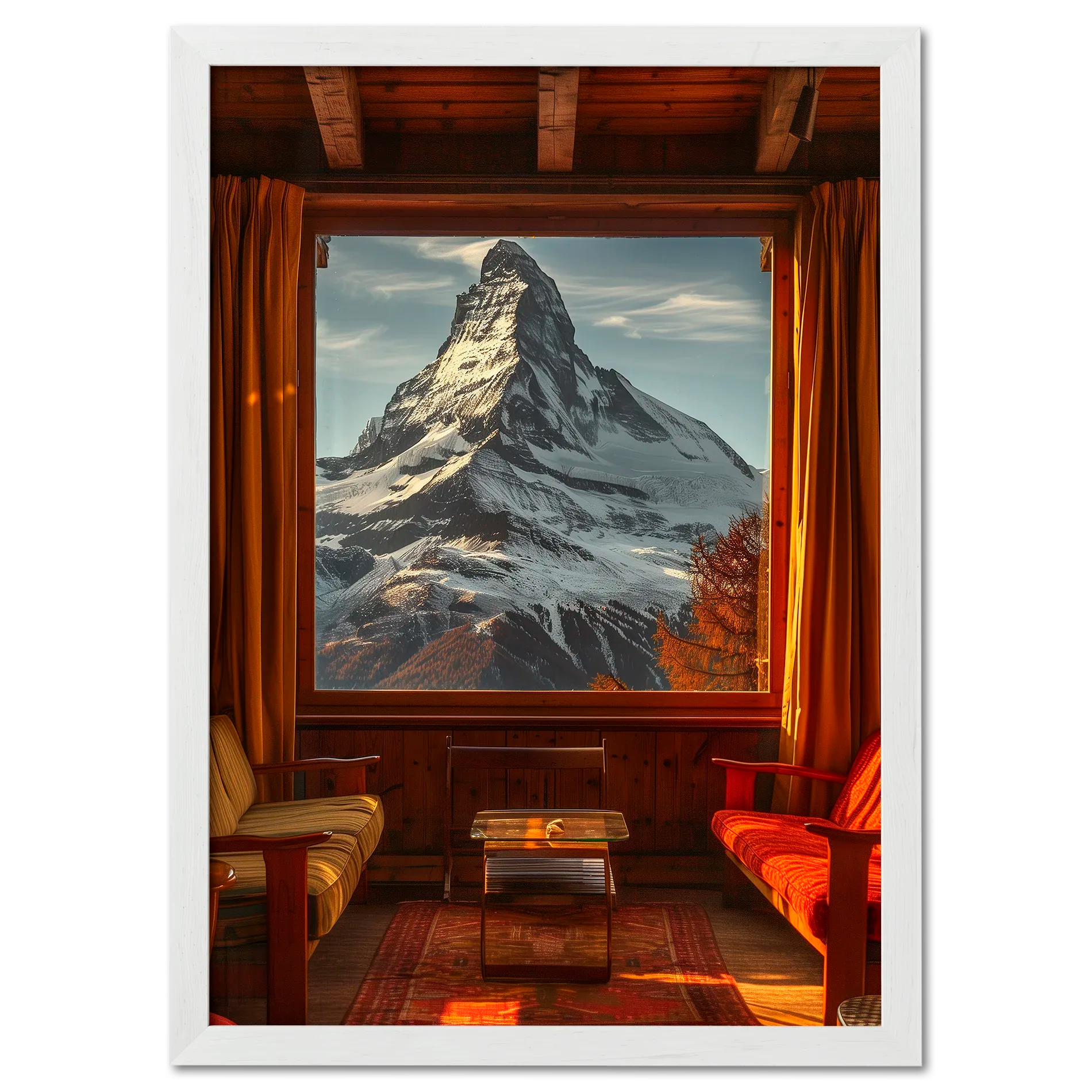 Chalet with a View - Poster