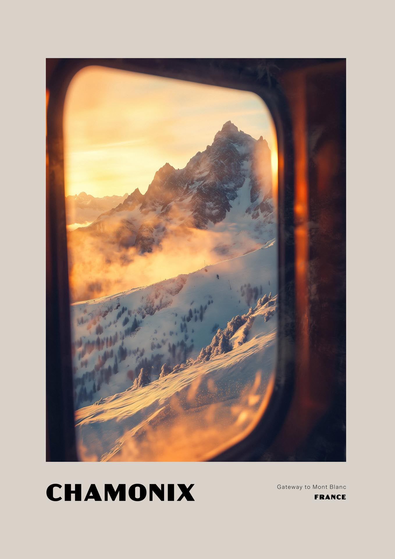 Chamonix - Gateway to Mont Blanc - Poster