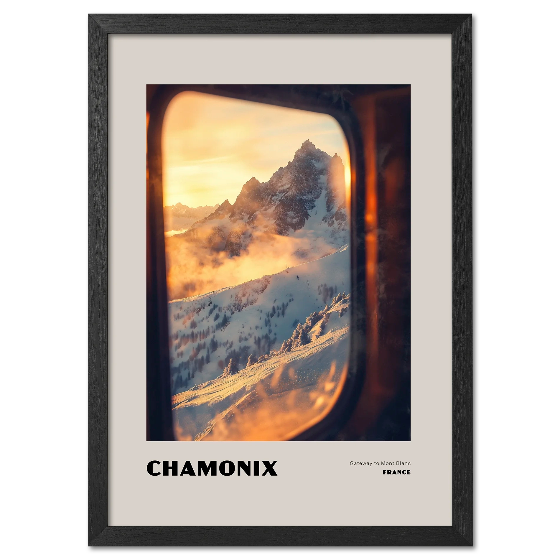 Chamonix - Gateway to Mont Blanc - Poster
