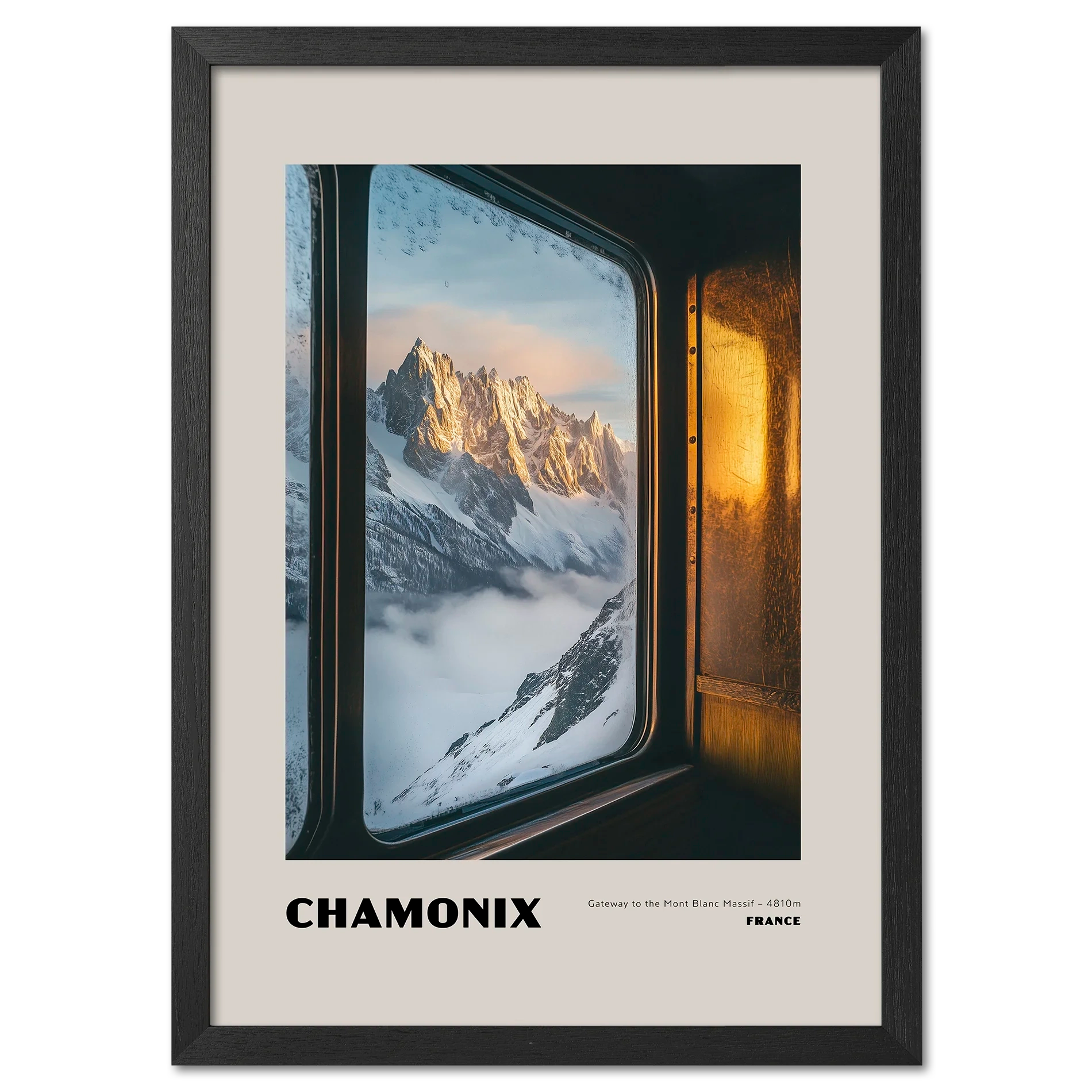 Chamonix - Gateway to the Mont Blanc Massif - Poster