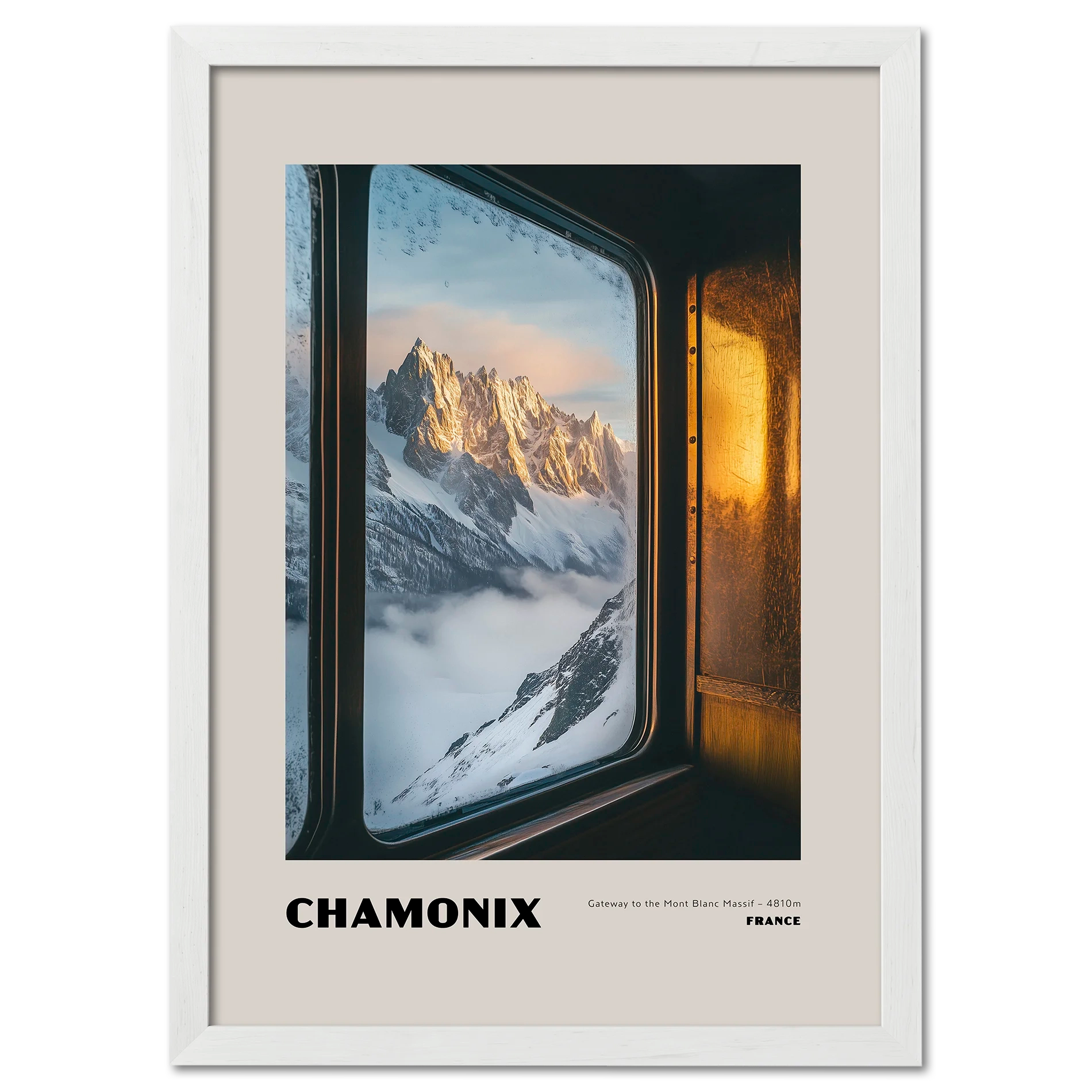 Chamonix - Gateway to the Mont Blanc Massif - Poster