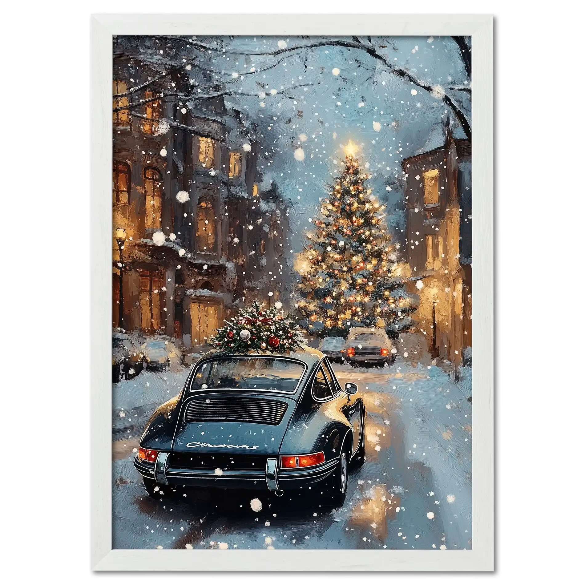 Christmas Drive - Holiday Joyride - Poster