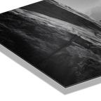 Cliff Light – Alu-Dibond wall art showcasing dramatic light on a steep alpine wall in a premium matte finish.