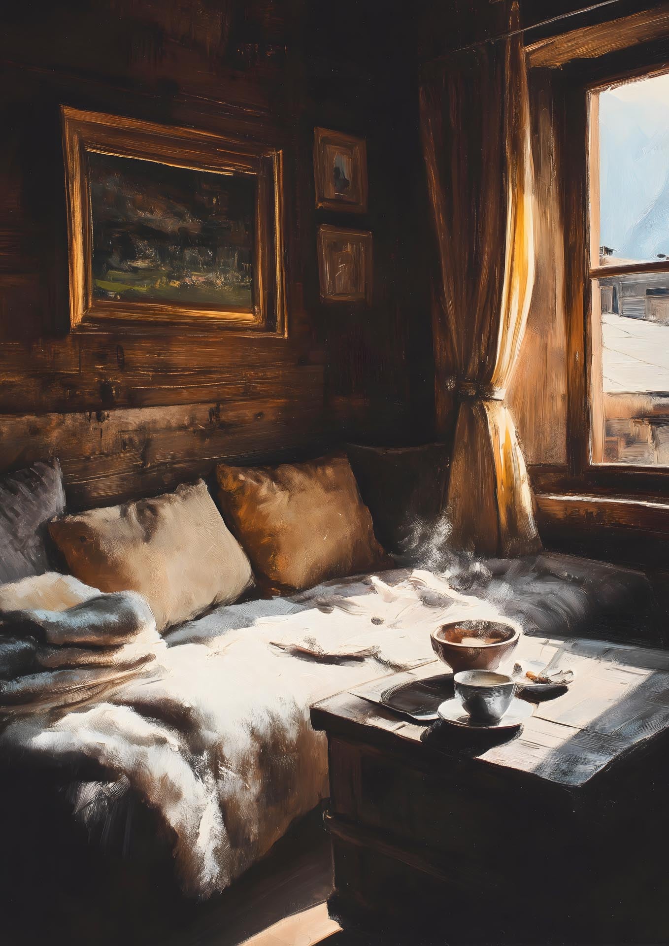 Coffee & Fur, Morning Heat - Poster