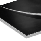Curve of a Bull – Alu-Dibond wall art showcasing the smooth texture of a bull's horn.