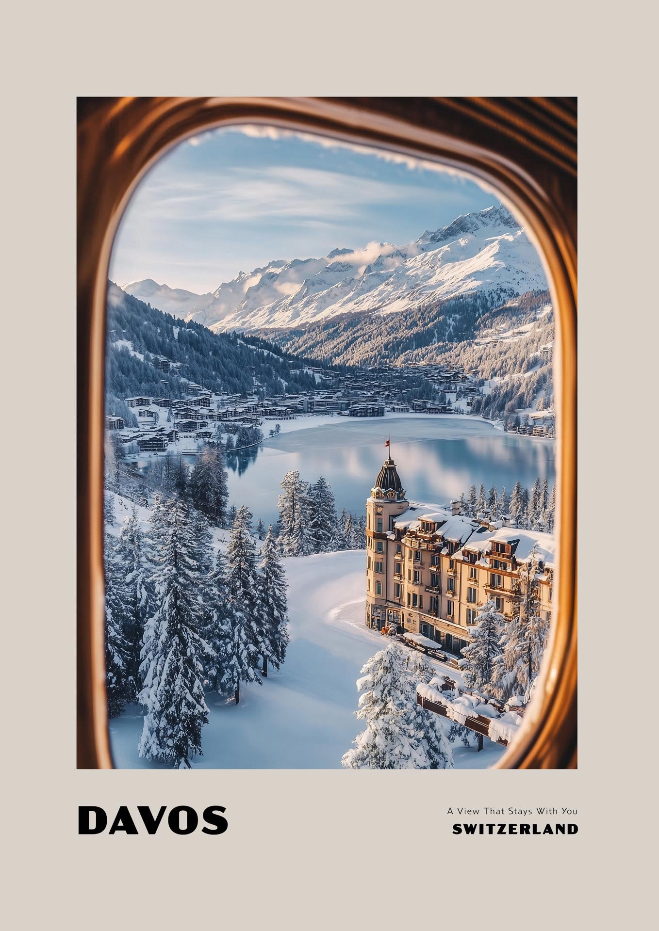 Davos - A View That Stays With You - Poster
