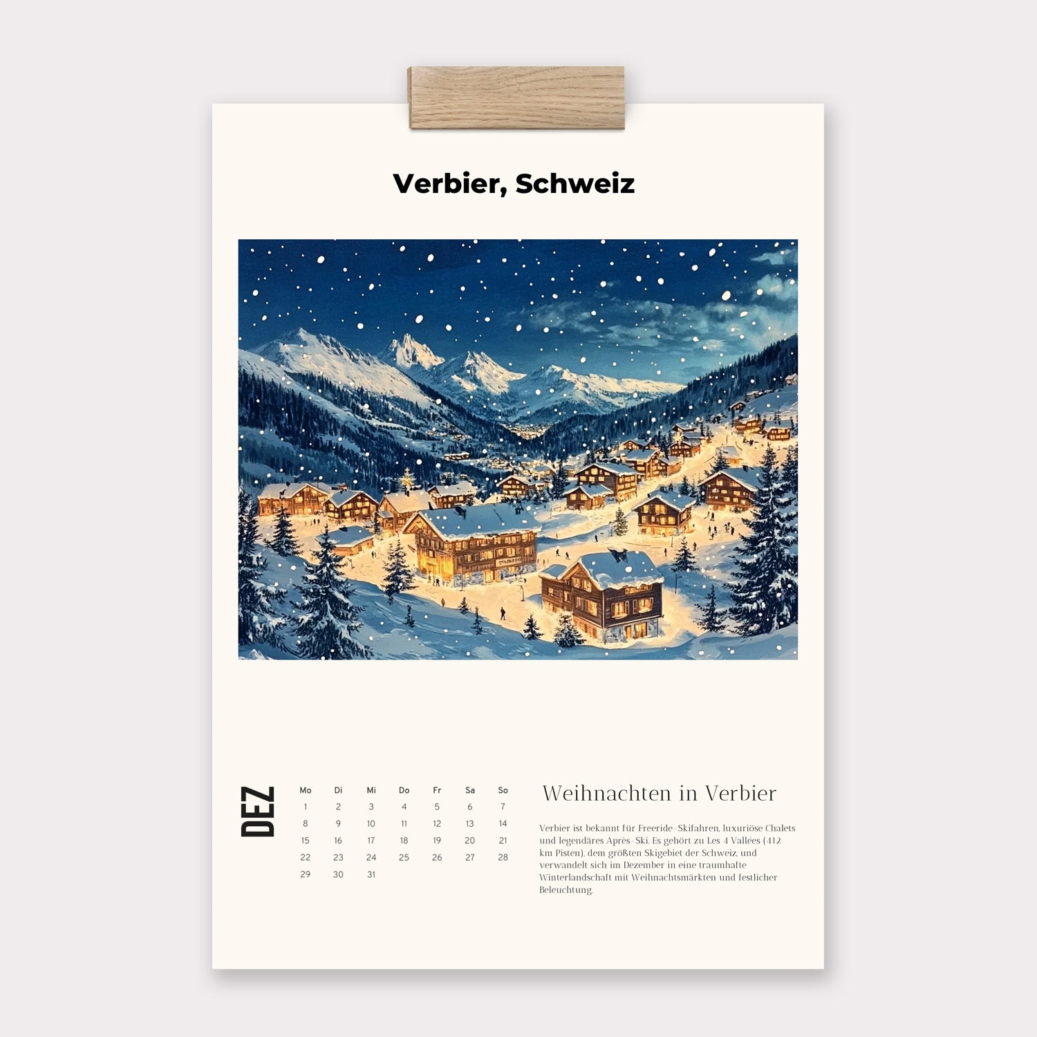 Alps Ski Calendar