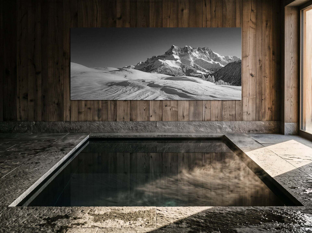 Dents du Midi in Winter