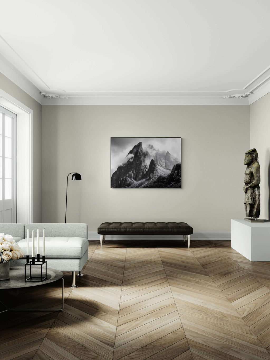 Echo of Stone – Alu-Dibond-Wandkunst