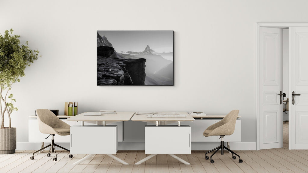 Am Rande der Stille – Alu-Dibond-Wandkunst