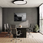 Am Rande der Stille – Alu-Dibond-Wandkunst